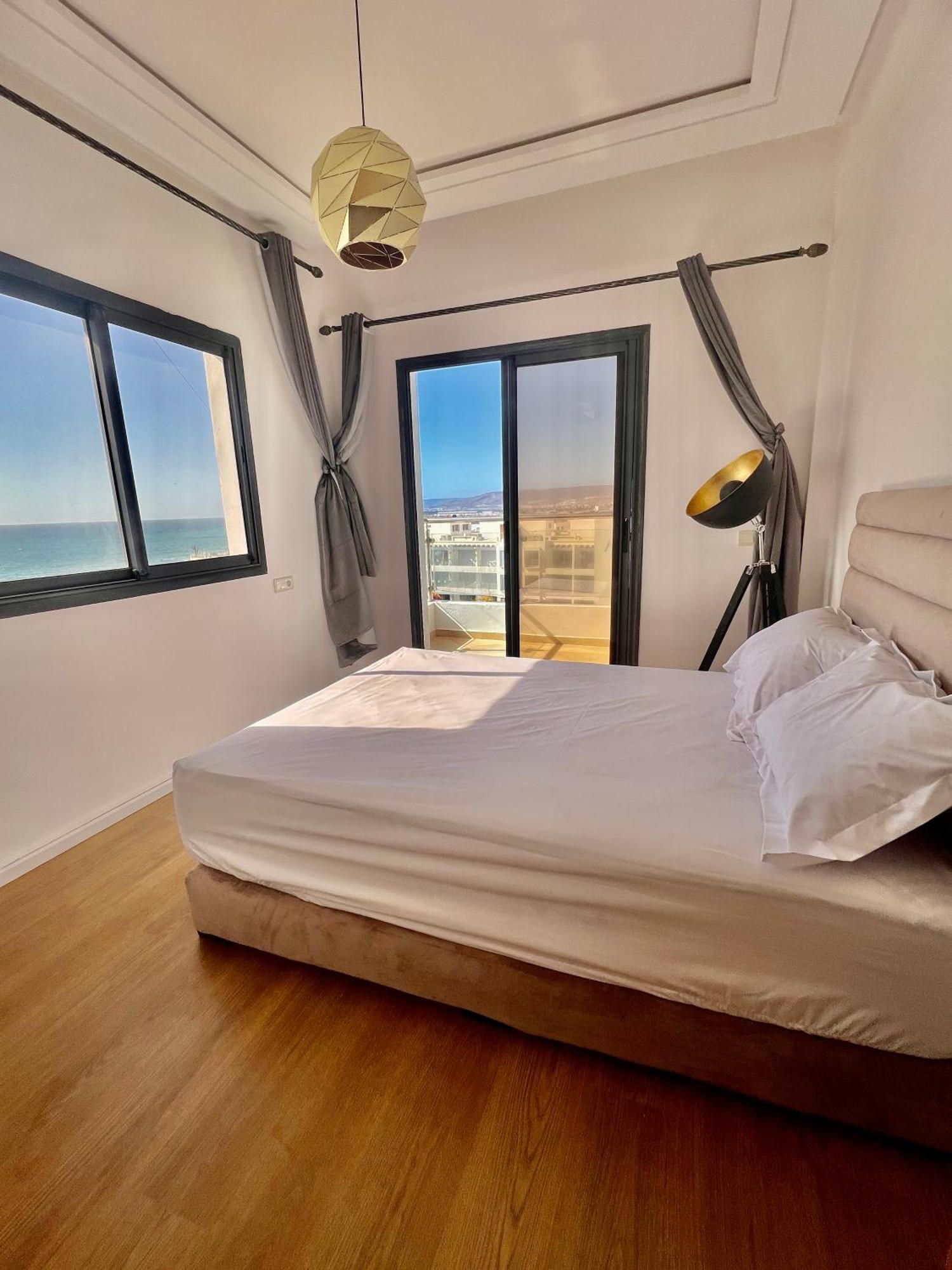 Baya House Sea View Lägenhet Agadir Exteriör bild